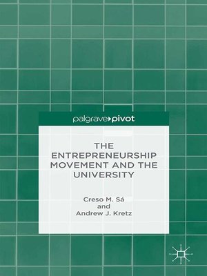 cover image of The Entrepreneurship Movement and the University